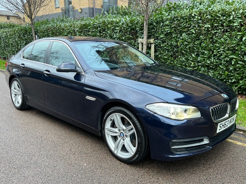 BMW 5 Series 525D Se SH63MXN Blue #6