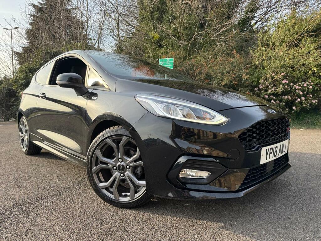 Ford Fiesta 1.0T Ecoboost St-line Euro 6 Ss Black