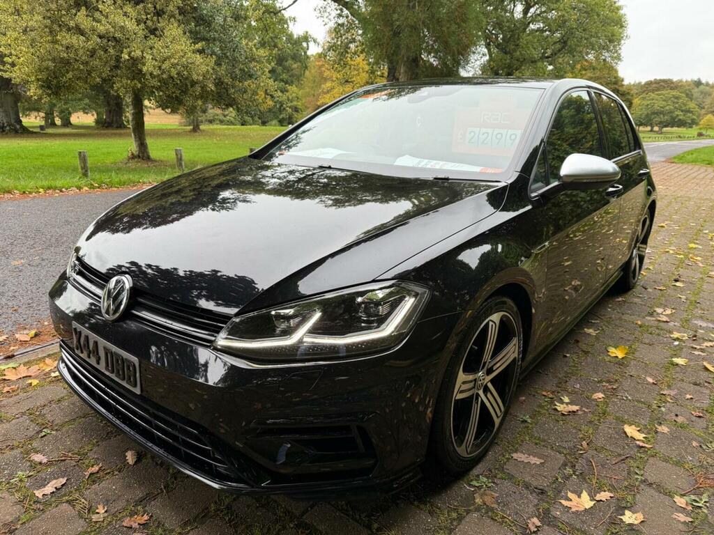 Volkswagen Golf 2.0 Tsi R Dsg 4Motion Euro 6 Ss VO20NWR Black #4