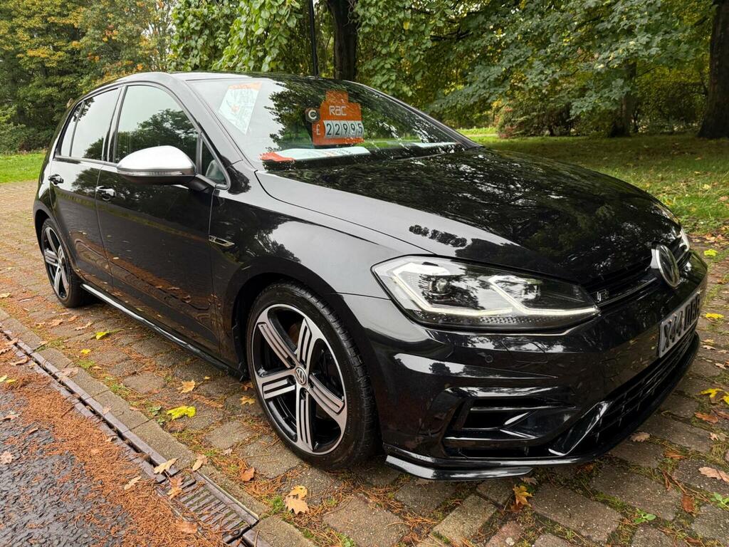Volkswagen Golf 2.0 Tsi R Dsg 4Motion Euro 6 Ss VO20NWR Black #3