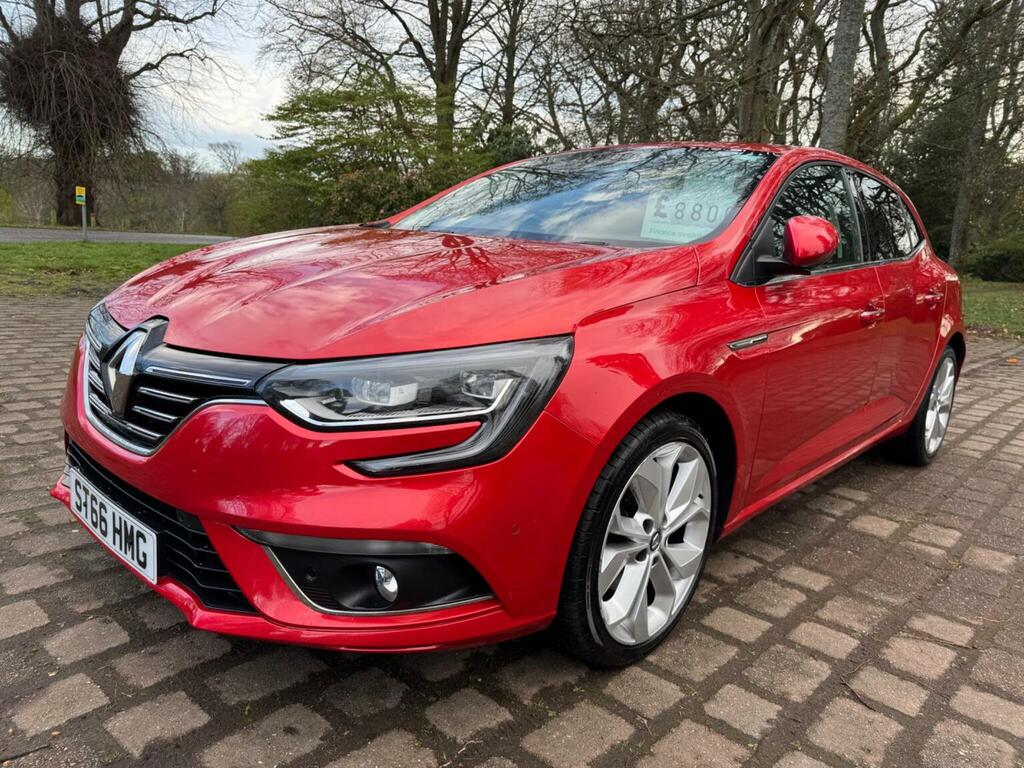 Renault Megane 1.6 Dci Signature Nav Euro 6 Ss Red #4
