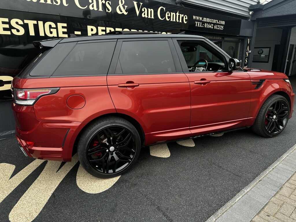 Land Rover Range Rover Sport Suv 3.0 Sd V6 Dynamic 201464 DN64RAX Red #4