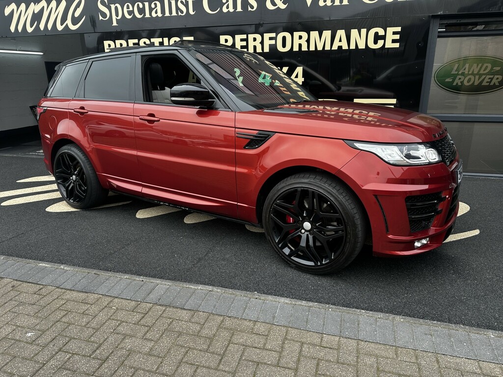 Land Rover Range Rover Sport Suv 3.0 Sd V6 Dynamic 201464 Red