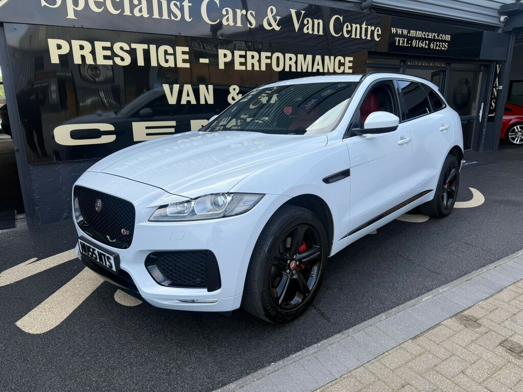 Jaguar F-Pace Suv 3.0 D300 V6 S 201666 OE66WJX White #5