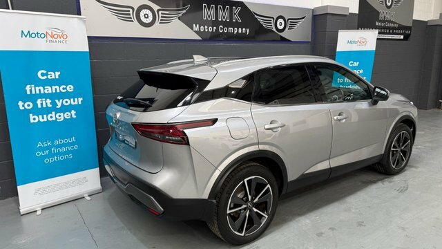 Nissan Qashqai Dig-t Mhev Tekna Suv FP72JKK Silver #3