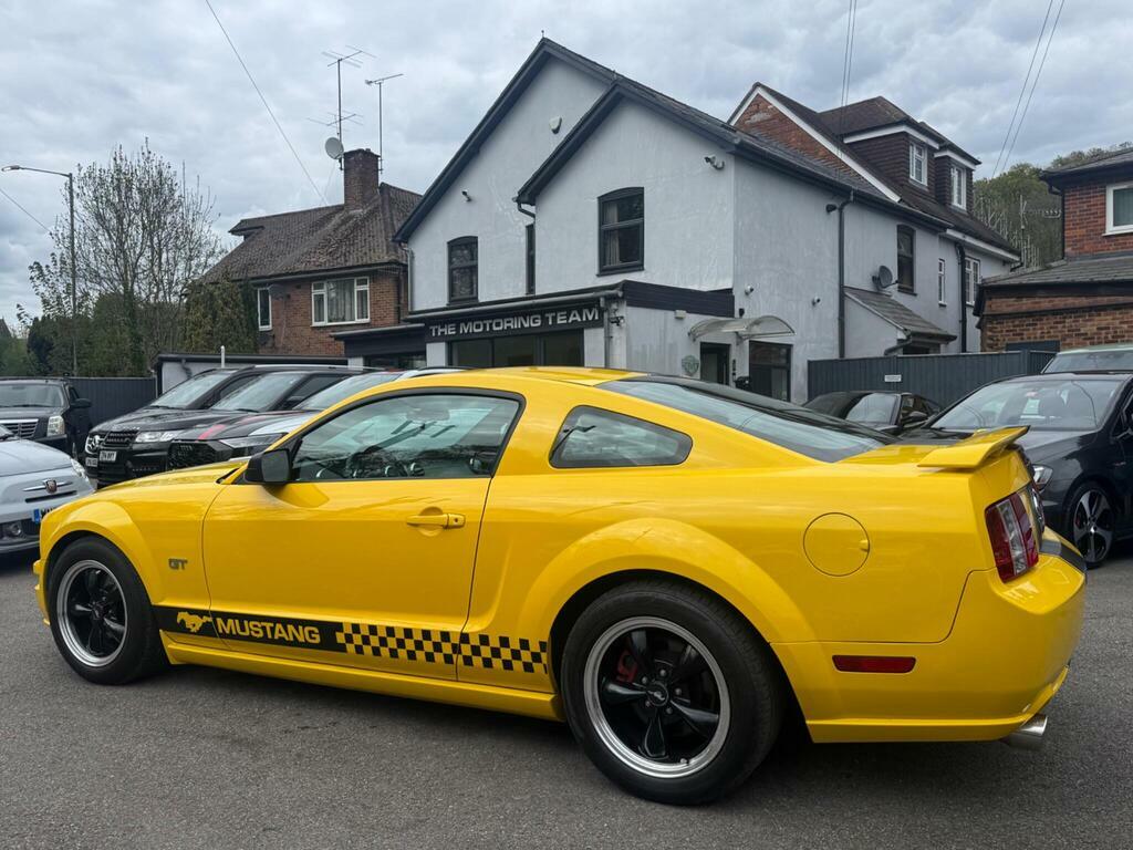Ford Mustang Coupe Yellow #7