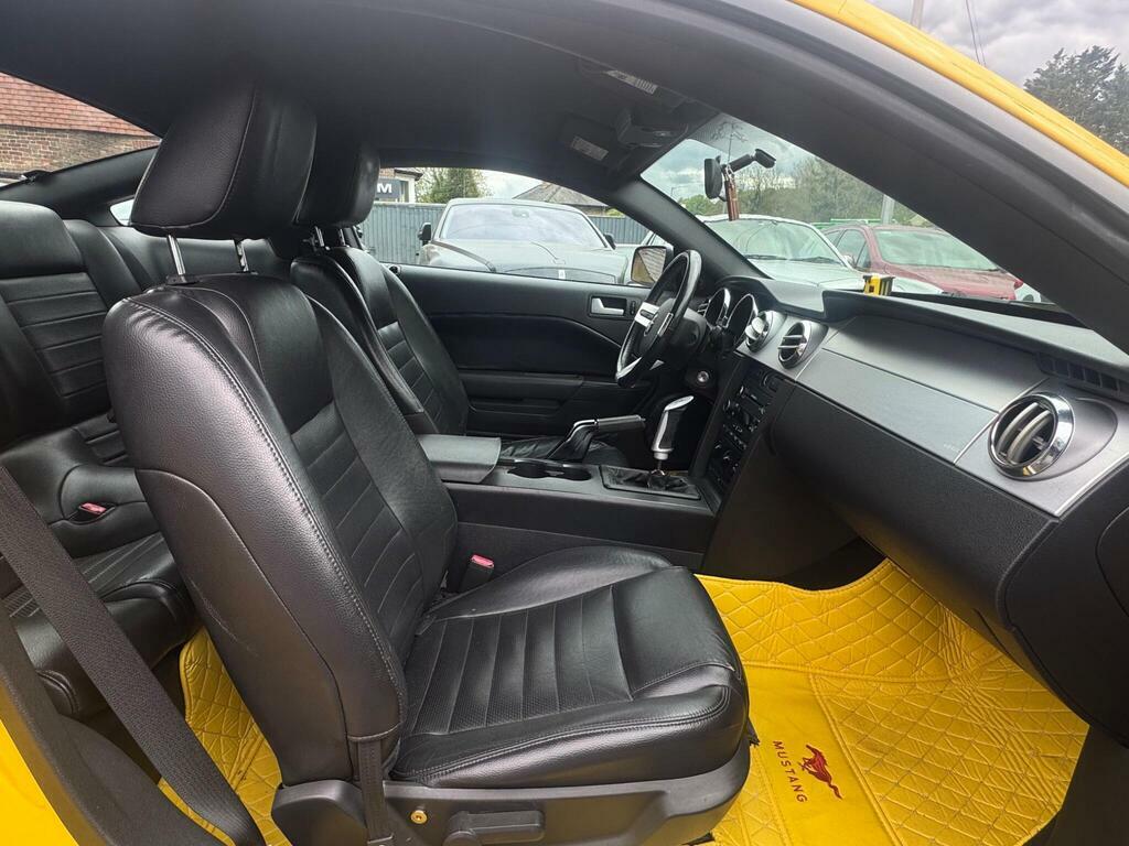 Ford Mustang Coupe Yellow #16