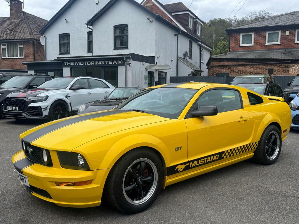 Ford Mustang Coupe Yellow #1