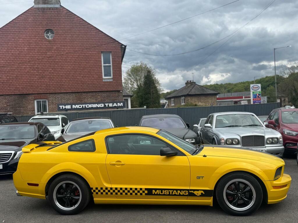 Ford Mustang Coupe Yellow #4