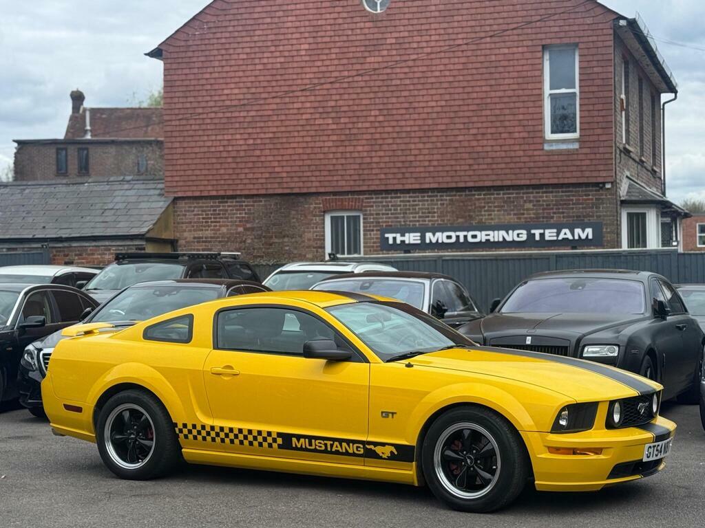 Ford Mustang Coupe Yellow #3