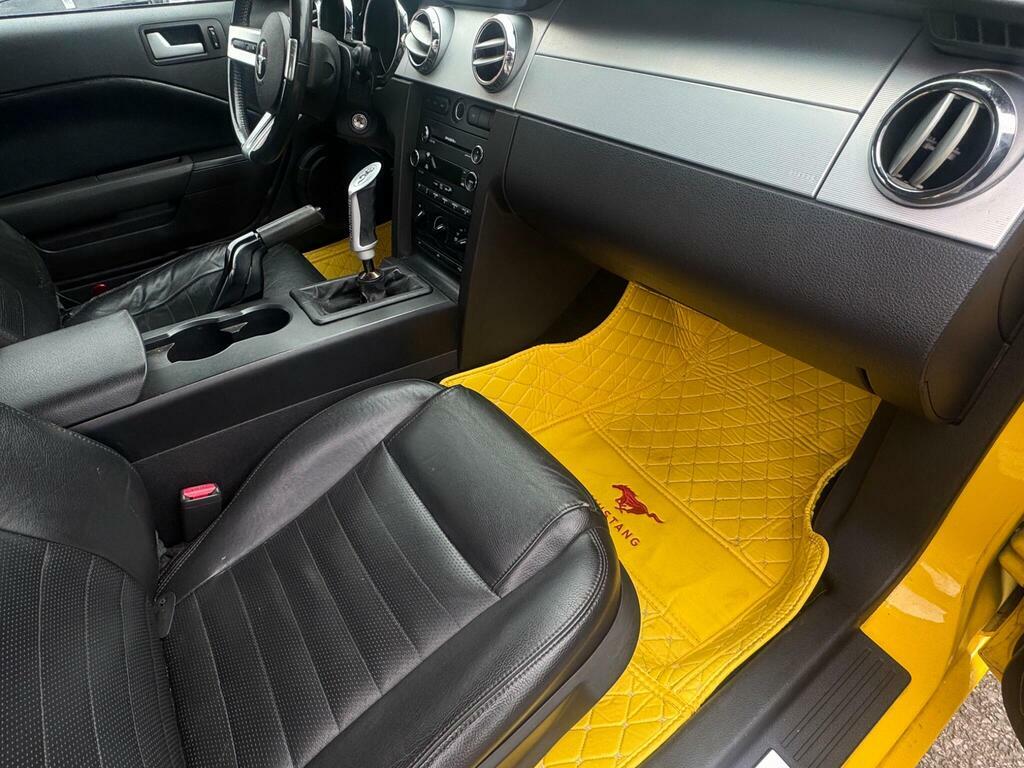 Ford Mustang Coupe Yellow #20