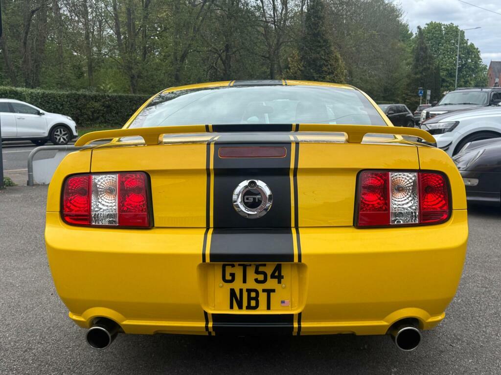 Ford Mustang Coupe Yellow #9