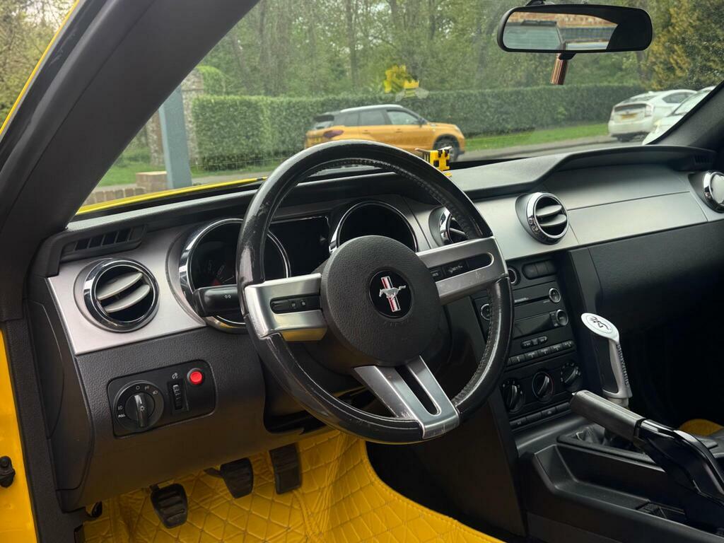 Ford Mustang Coupe Yellow #15