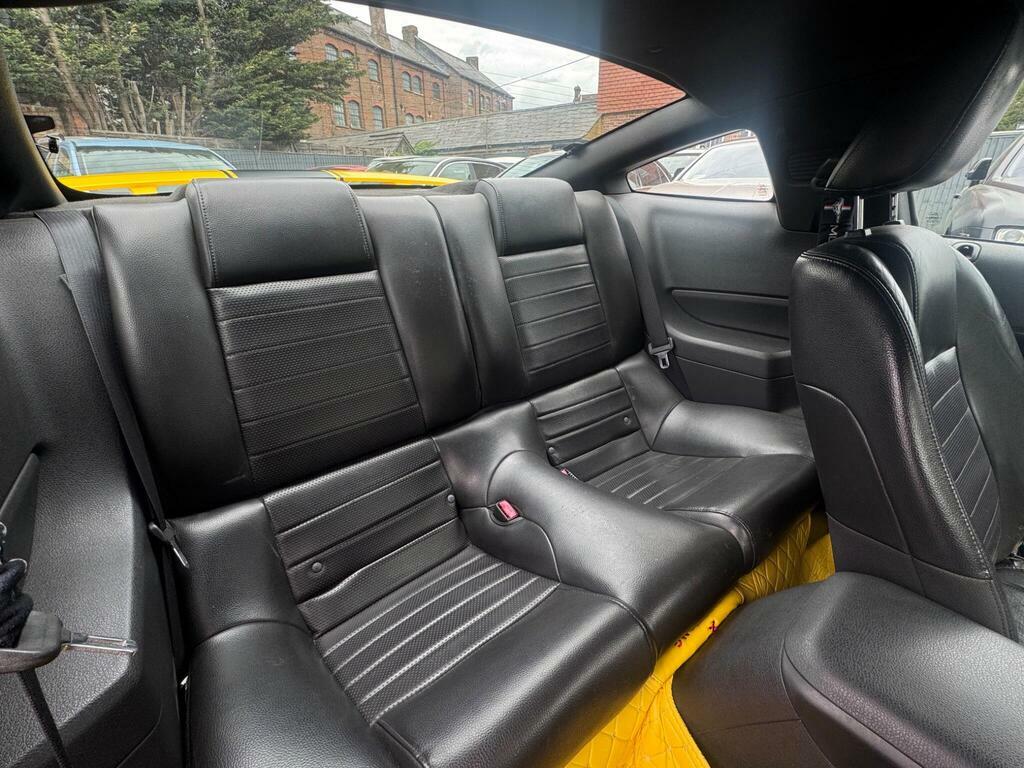 Ford Mustang Coupe Yellow #17
