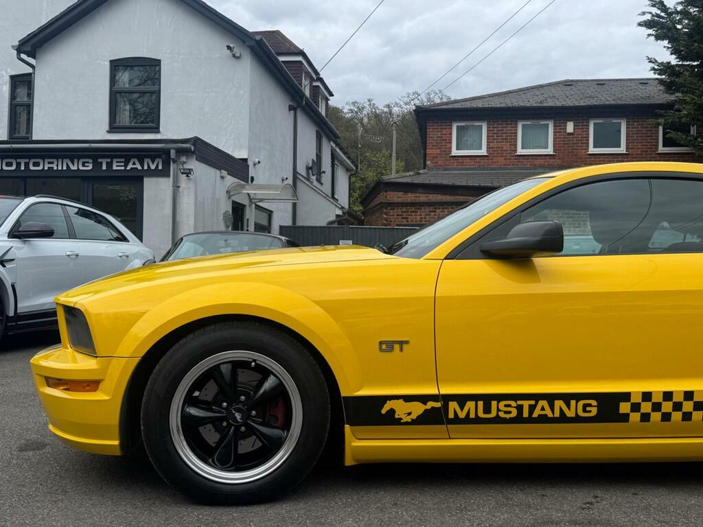 Ford Mustang Coupe Yellow #10