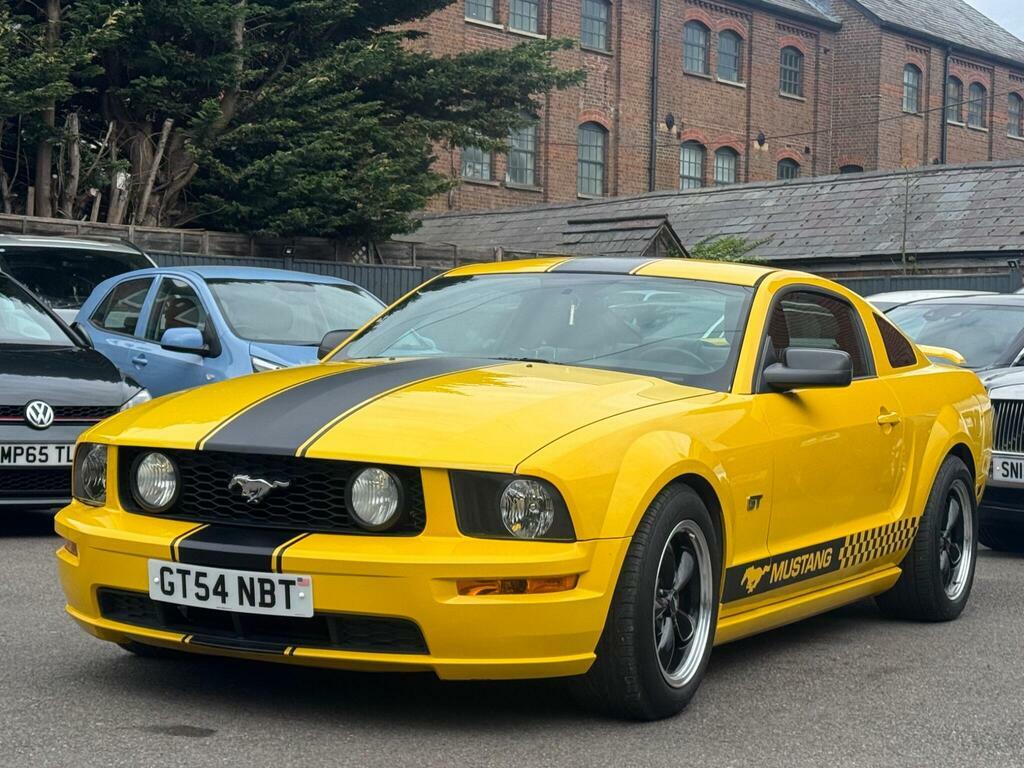 Ford Mustang Coupe Yellow #6