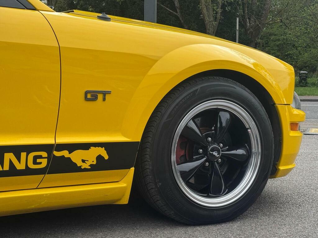 Ford Mustang Coupe Yellow #12