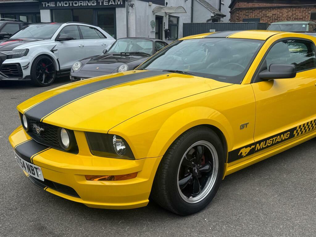 Ford Mustang Coupe Yellow #2