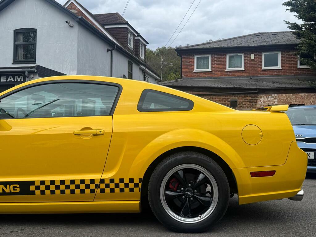 Ford Mustang Coupe Yellow #11