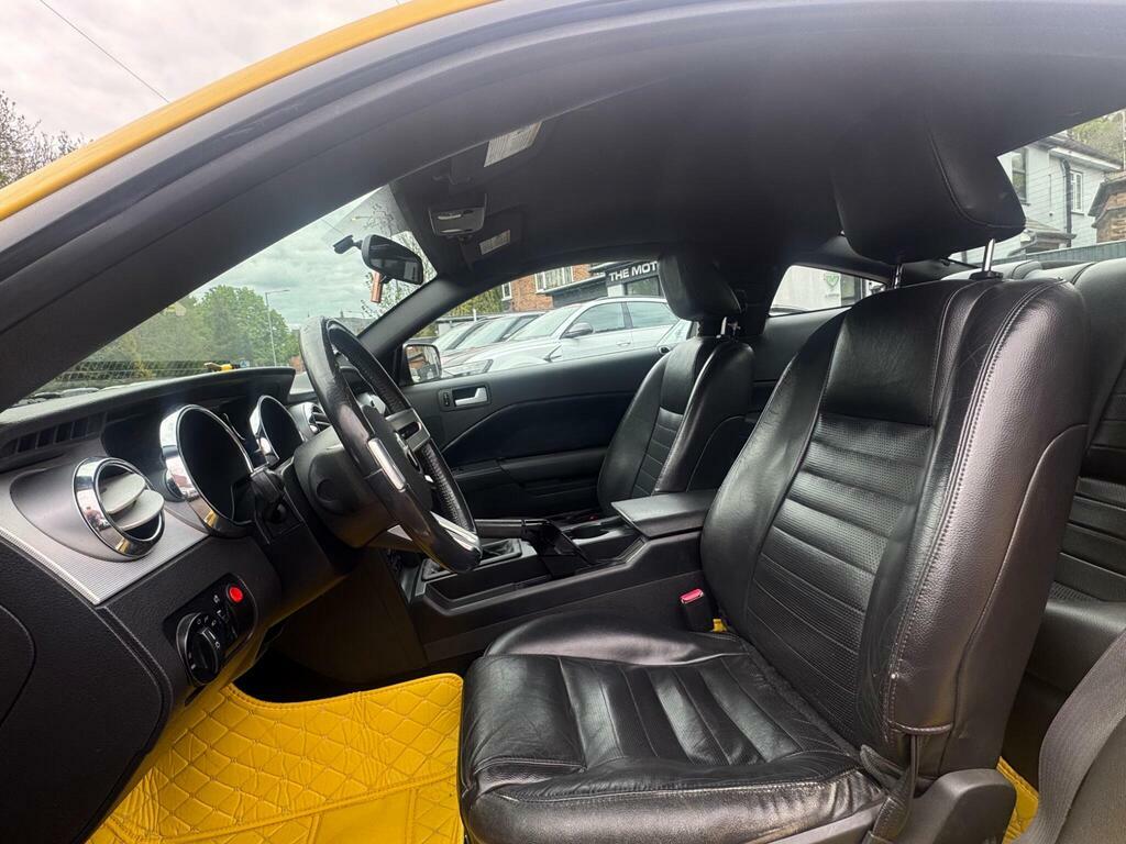 Ford Mustang Coupe Yellow #18