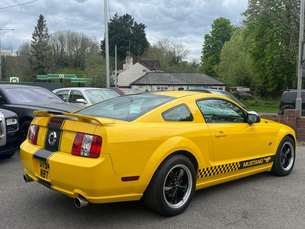 Ford Mustang Coupe Yellow #5