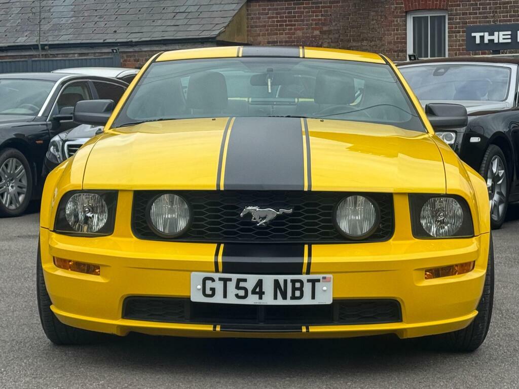 Ford Mustang Coupe Yellow #8