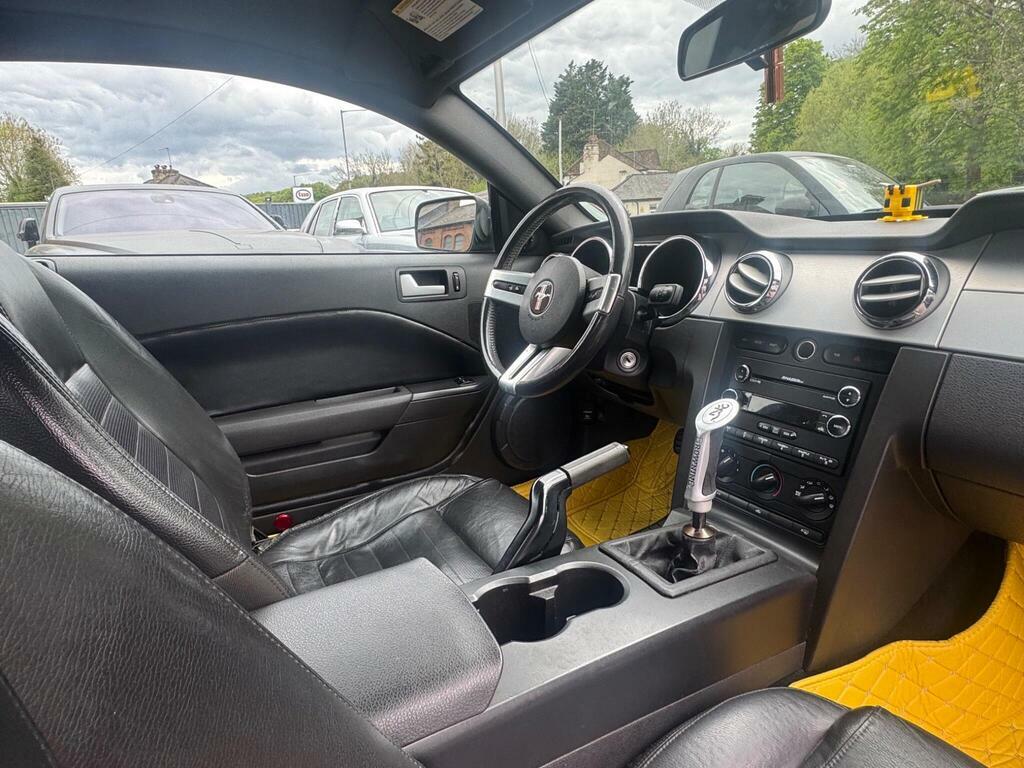 Ford Mustang Coupe Yellow #22