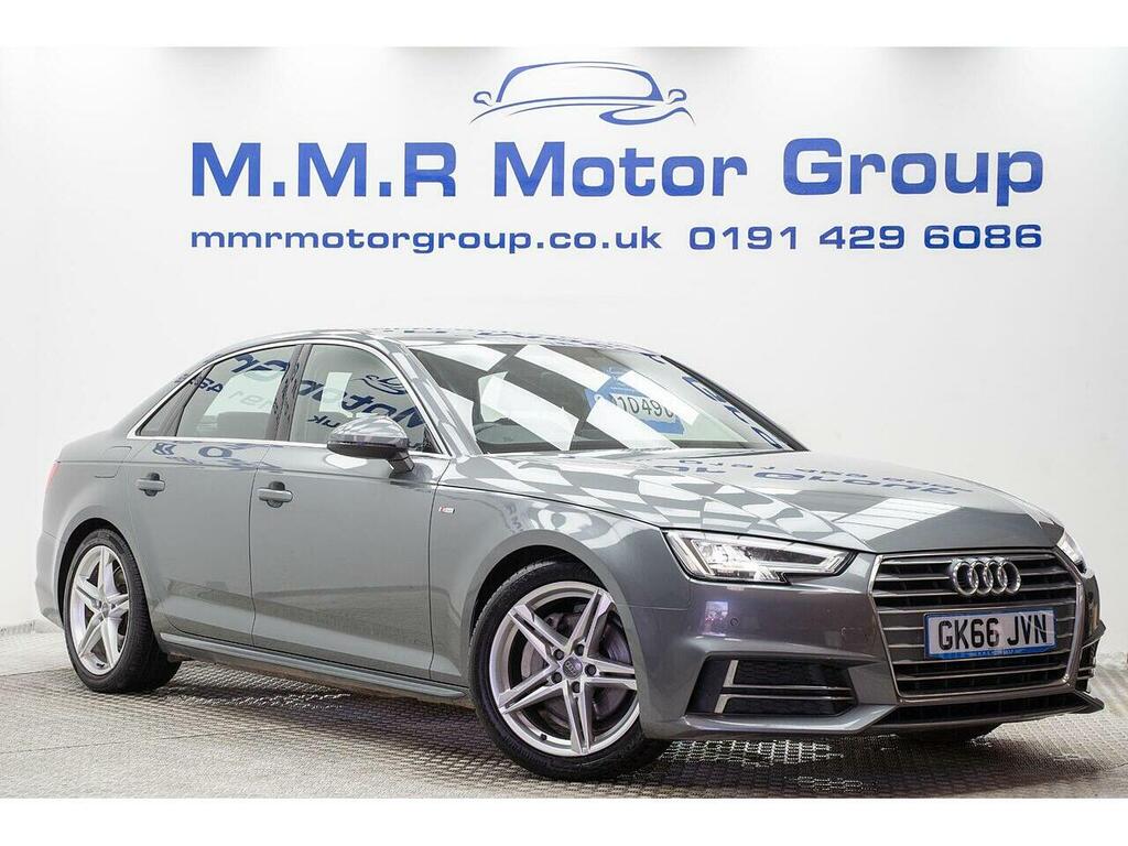 Audi A4 2.0 Tdi Ultra S Line Euro 6 Ss GK66JVN Grey #5