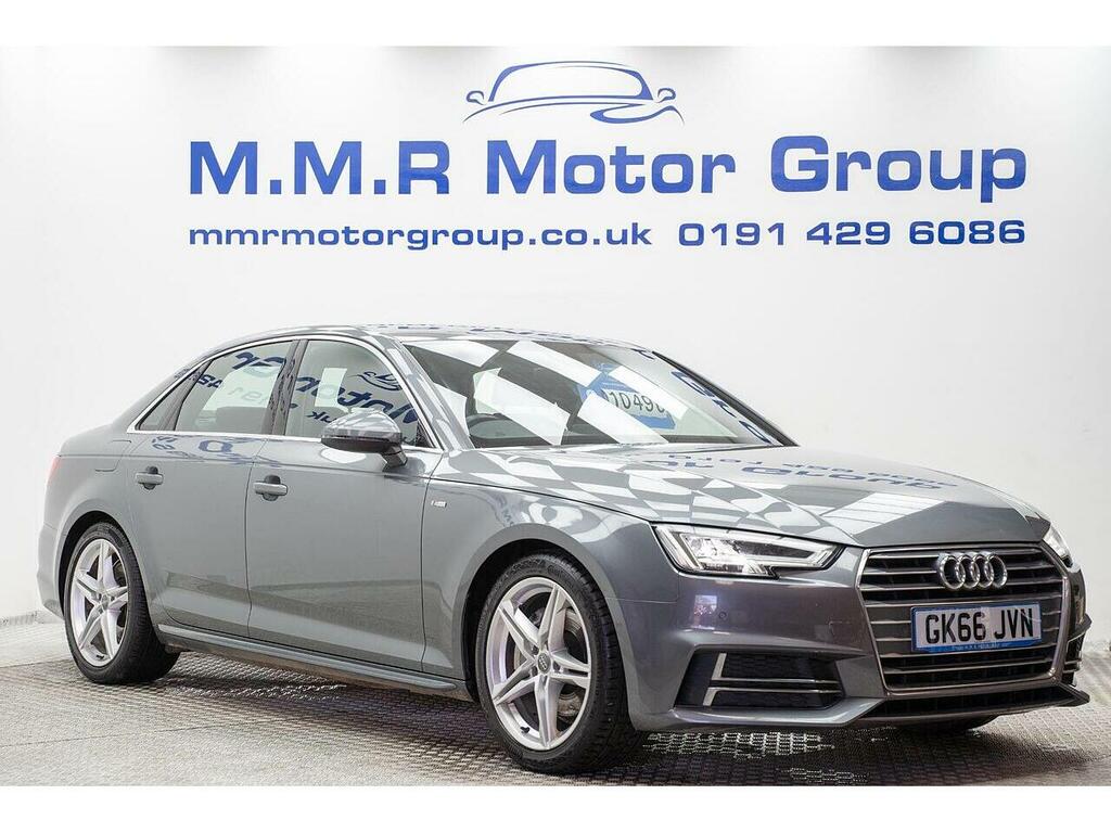Audi A4 2.0 Tdi Ultra S Line Euro 6 Ss GK66JVN Grey #6