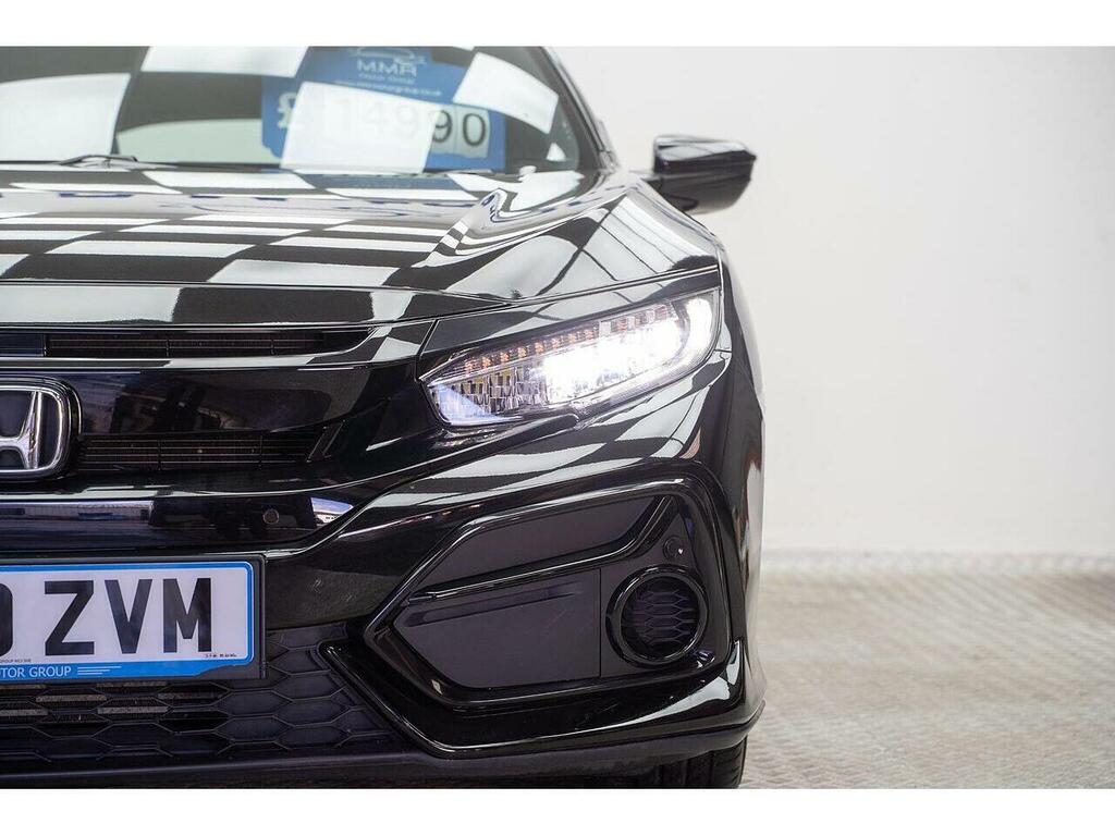 Honda Civic 1.0 Vtec Turbo Se Cvt Euro 6 Ss Black #2