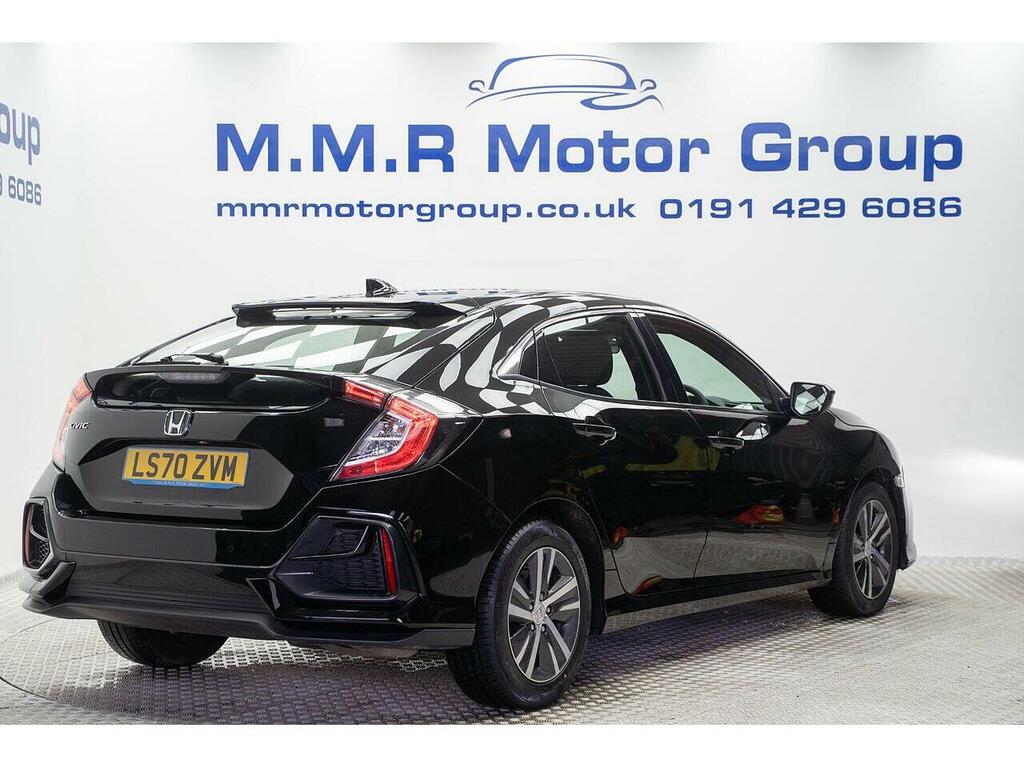 Honda Civic 1.0 Vtec Turbo Se Cvt Euro 6 Ss Black #4