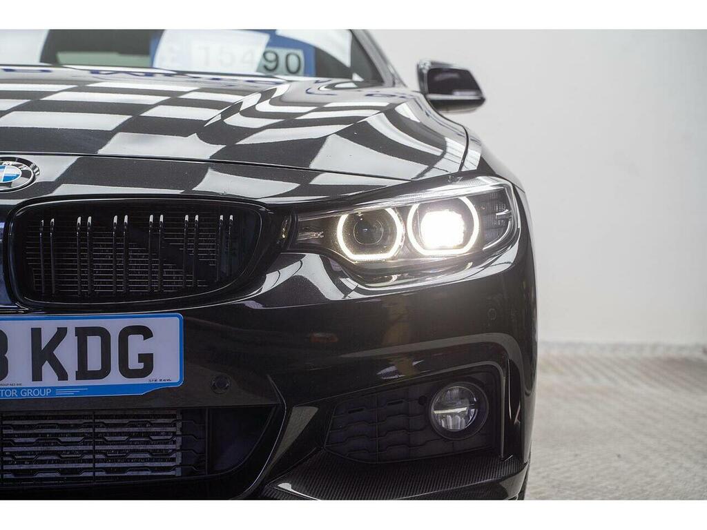BMW 4 Series 3.0 430D M Sport Euro 6 Ss YK68KDG Black #2