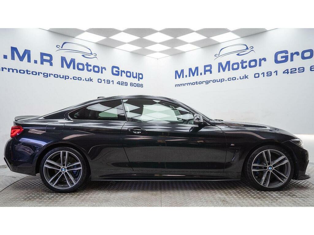 BMW 4 Series 3.0 430D M Sport Euro 6 Ss YK68KDG Black #3