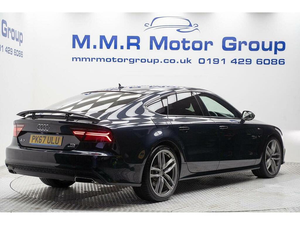 Audi A7 A7 Black Edition Hatchback 2 PK67ULU Blue #5
