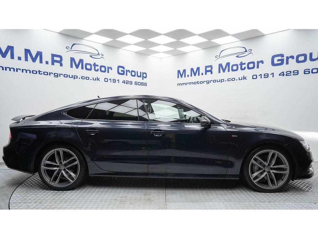 Audi A7 A7 Black Edition Hatchback 2 PK67ULU Blue #3