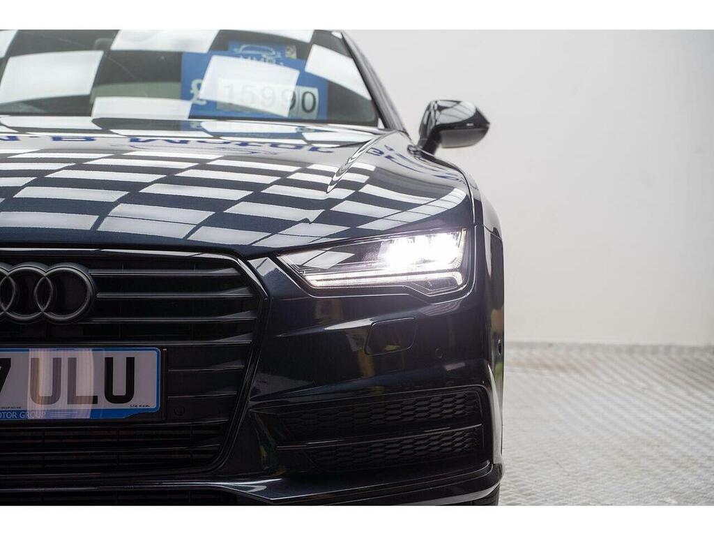 Audi A7 A7 Black Edition Hatchback 2 PK67ULU Blue #2