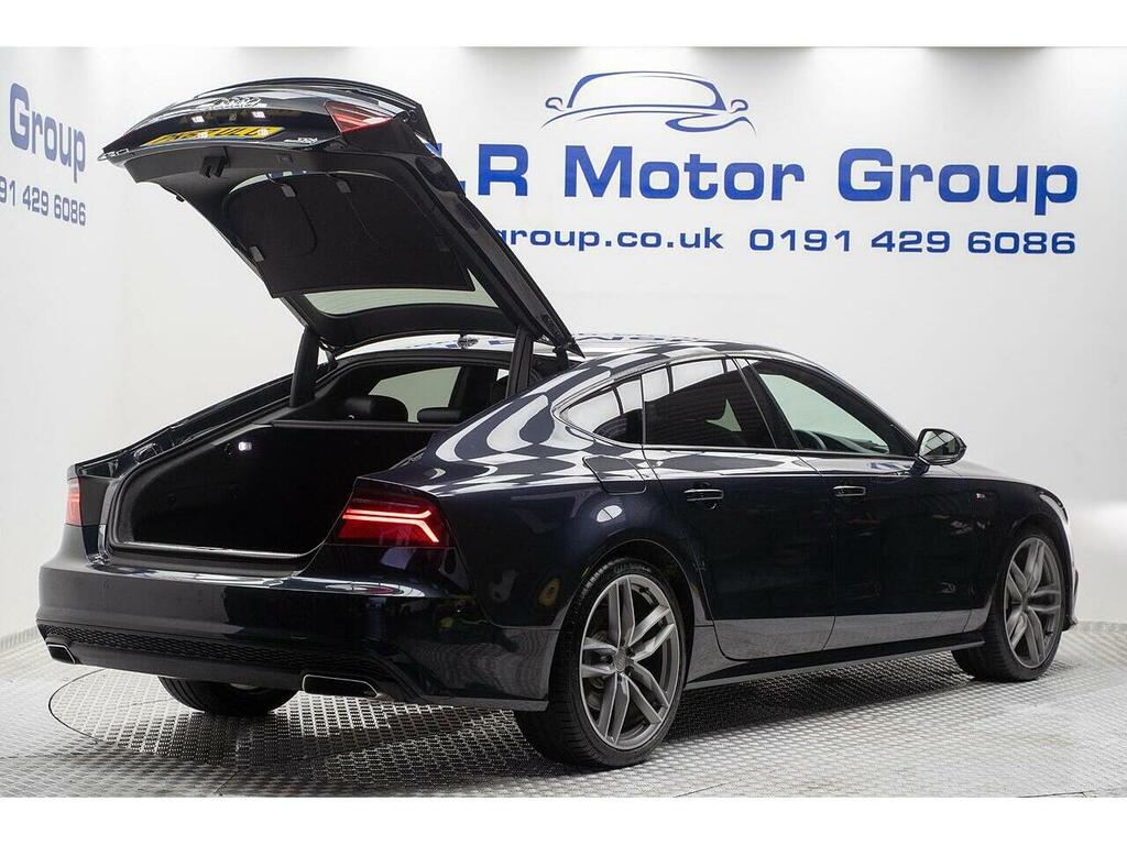 Audi A7 A7 Black Edition Hatchback 2 PK67ULU Blue #4