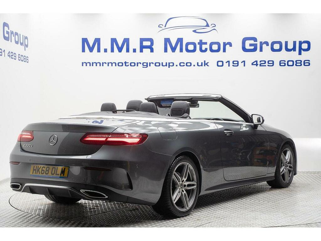 Mercedes-Benz E Class 2.0 E220d Amg Line Cabriolet G-tronic Euro 6 Ss HK68OLM Grey #5