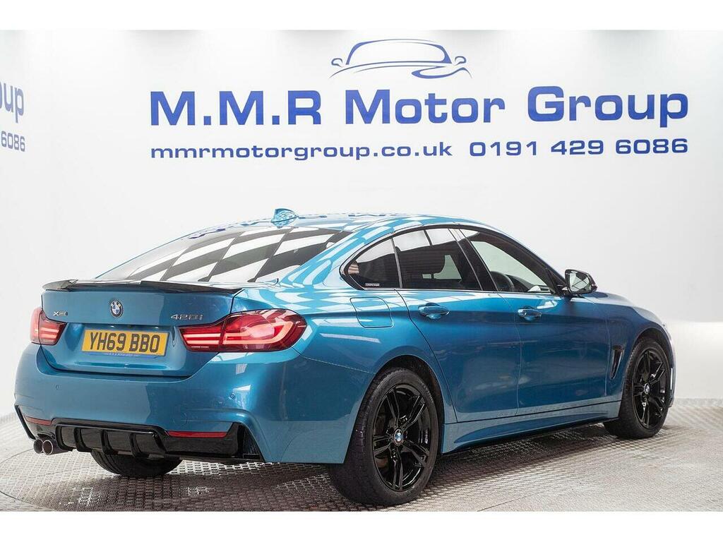 BMW 4 Series Gran Coupe 2.0 420I Gpf M Sport Xdrive Euro 6 Ss YH69BBO Blue #5