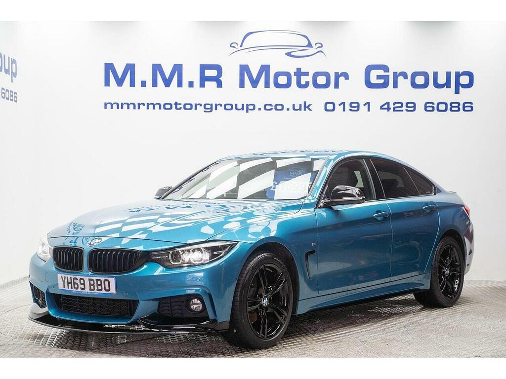 BMW 4 Series Gran Coupe 2.0 420I Gpf M Sport Xdrive Euro 6 Ss Blue