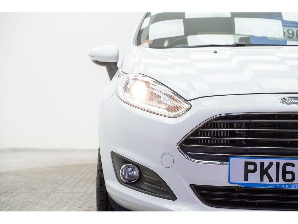 Ford Fiesta 1.0T Ecoboost Zetec Euro 6 Ss PK16LKN White #3