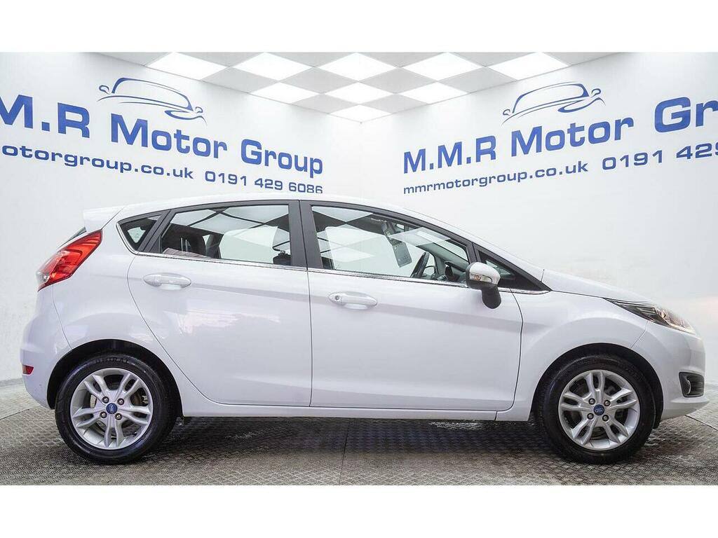 Ford Fiesta 1.0T Ecoboost Zetec Euro 6 Ss PK16LKN White #5