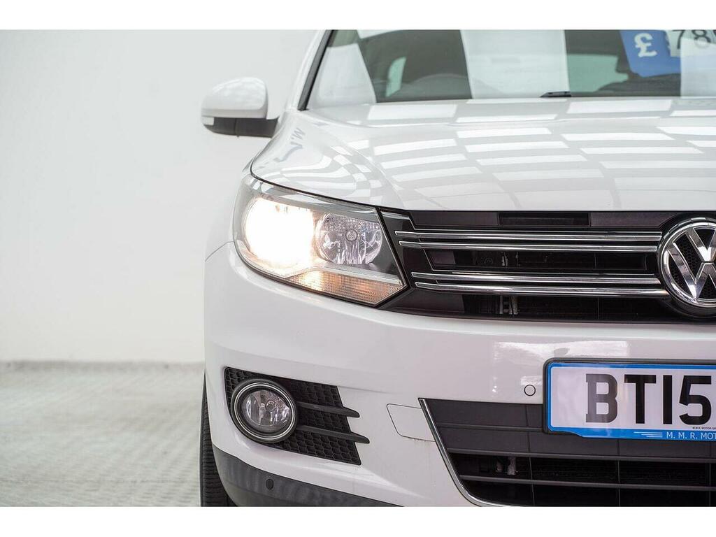 Volkswagen Tiguan 2.0 Tdi Bluemotion Tech Match 2Wd Euro 5 Ss BT15PDK White #5