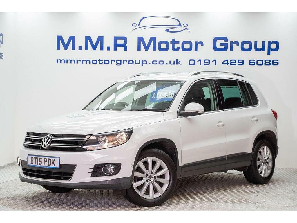Volkswagen Tiguan 2.0 Tdi Bluemotion Tech Match 2Wd Euro 5 Ss BT15PDK White #2