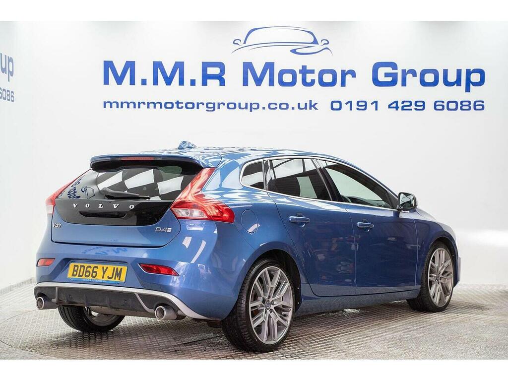 Volvo V40 2.0 D4 R-design Pro Euro 6 Ss BD66YJM Blue #5