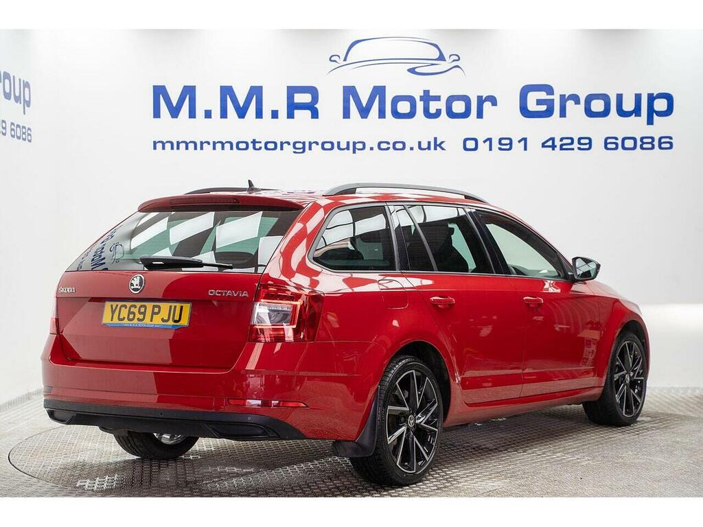 Skoda Octavia 1.5 Tsi Act Sportline Dsg Euro 6 Ss YC69PJU Red #5