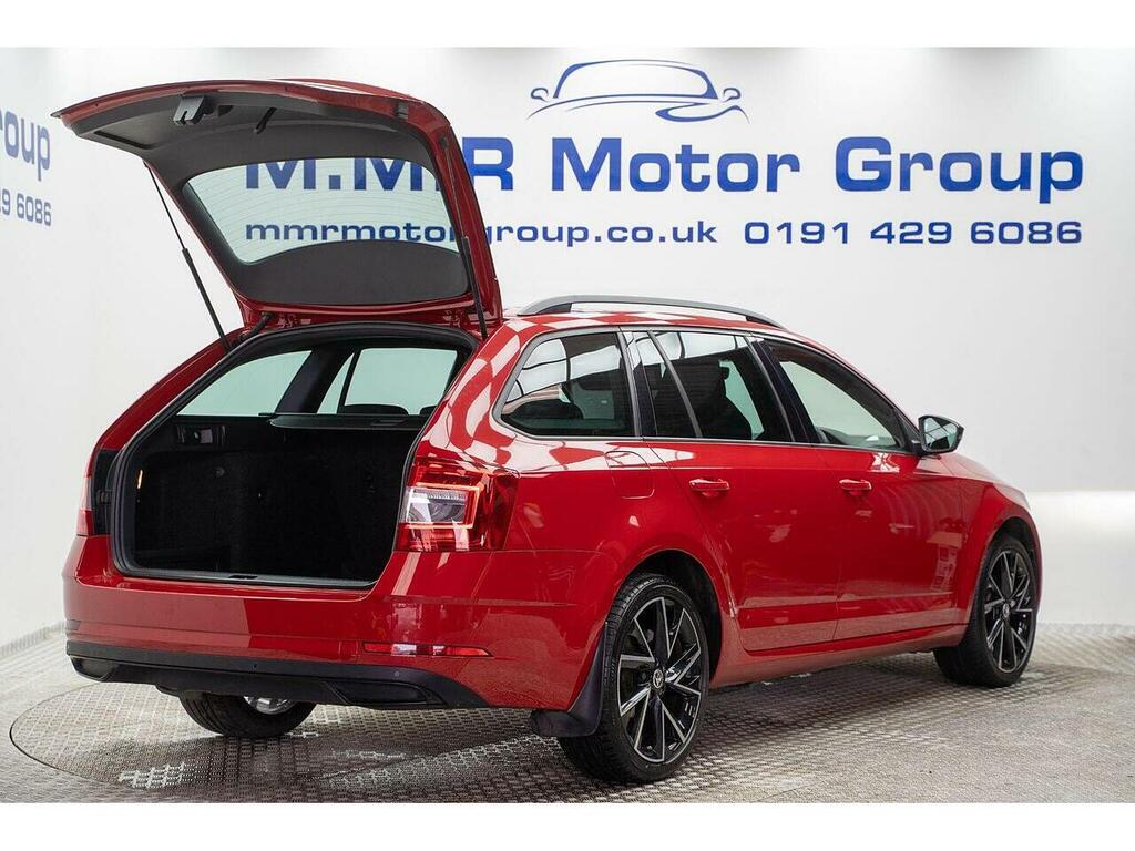 Skoda Octavia 1.5 Tsi Act Sportline Dsg Euro 6 Ss YC69PJU Red #4