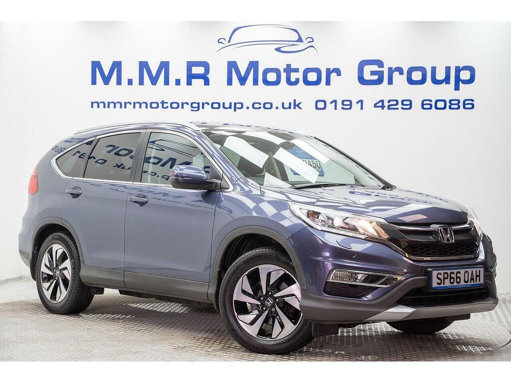 Honda Cr-V 1.6 I-dtec Ex 4Wd Euro 6 SP66OAH Blue #5