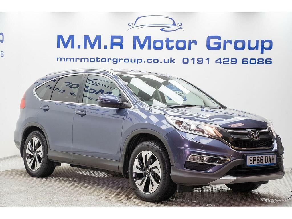 Honda Cr-V 1.6 I-dtec Ex 4Wd Euro 6 SP66OAH Blue #6