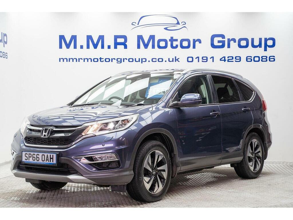Honda Cr-V 1.6 I-dtec Ex 4Wd Euro 6 SP66OAH Blue #2